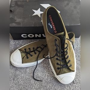Nubuck Leather Jack Purcell Converse Sneakers